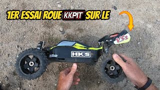 essai roues KKPIT saboteur sur le hobao hyper vs2 [upl. by Stacy27]