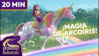 La MEJOR Magia de Luz de Unicornio 🦄🌈 en Academia Unicornio  Dibujos Animados para Niños [upl. by Maxine832]