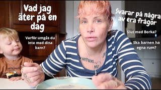 Ska Jag Pausa Youtube Svarar på era frågor  Vad Jag Äter På En Dag [upl. by Hameerak]