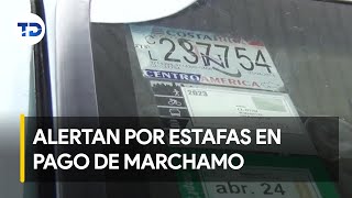 Marchamo 2024 de esta manera estafan a los propietarios de vehículos [upl. by Serene168]