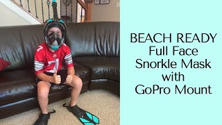 First Impressions of the Greatever G2 Full Face Snorkel Mask 1 Best Seller on Amazon [upl. by Krystyna]