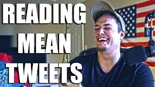 Reading Mean Tweets RoastDan [upl. by Londoner]