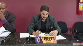 Com a palavra o nobre vereador Yuri Duarte [upl. by Namurt915]