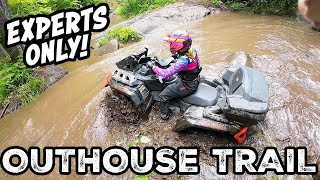 OUTHOUSE Trail  One Of Ontarios BEST ATV Trails [upl. by Aidan]