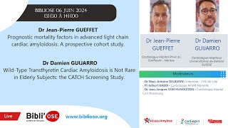 WildType Transthyretin Cardiac Amyloidosis is Not Rare in Elderly Subjects the CATCH Screening Study [upl. by Nnair]