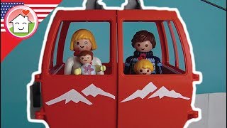 Playmobil film Skiing The Hauser Family kids cartoons [upl. by Trabue]