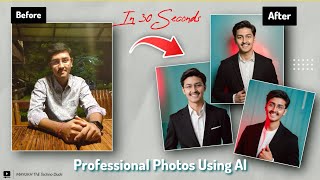 How To Create Professional Linkedin Profile Photo Using AI For FREE Part1 [upl. by Nosliw]