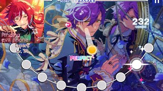 Ensemble Stars Music あんスタMusic  Ringing evil phone Expert Full Combo  With HandCam [upl. by Aecila]