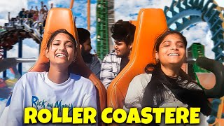 First time Roller Coaster ride with sisters 🫨  The Roamer Amit [upl. by Immanuel818]