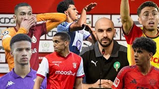 La future liste de Walid Regragui  des retours des surprises des écartés [upl. by Hatnamas]