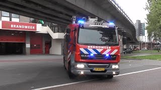 Brandweer Mijnsherenlaan TS3431 met spoed naar een OMSMelding in Rotterdam [upl. by Lorola]