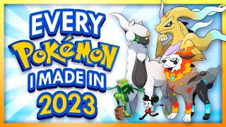 Every Pokemon Truegreen7 Made in 2023 [upl. by Adnof]