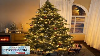 Cynthia 65ft Prelit Aritificial Christmas Tree with 2595 Branch Tips 600 Warm Review [upl. by Geoff]