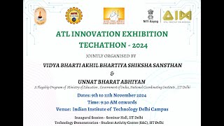 ATL EXHIBITION TECHATHON 2024  IIT DELHI [upl. by Landbert]