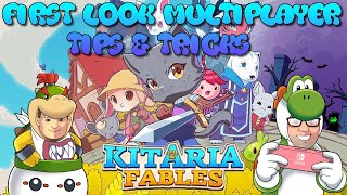 First Look Local Multiplayer  Kitaria Fables Nintendo Switch  First Time Tips [upl. by Ellenej]