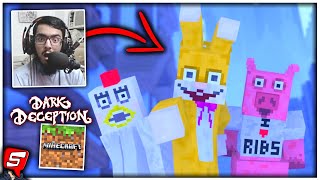 Dark Deception Mascot Mayhem Zone 1 amp 3 Possible Gameplay Reaction Dark Deception Minecraft [upl. by Carlina707]