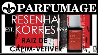 Resenha do perfume Raiz de Capim Vetiver Korres [upl. by Lawton966]