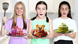 Pancake COOK OFF Challenge to WIN MYSTERY PRIZE  Family Fizz [upl. by Nylanna]