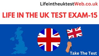 LIFE IN THE UK TEST EXAM 15British Citizenship test 2024🇬🇧lifeintheuktest [upl. by Beulah]