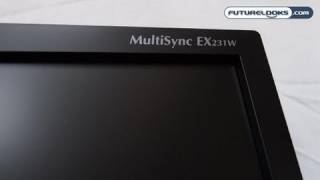 Futurelooks Unboxes the NEC MultiSync EX231W 23 Inch LCD Monitor [upl. by Nyrat]