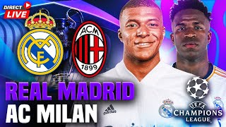 🔴REAL MADRID  AC MILAN 13 🚨MBAPPE X VINICIUS DANS UN SOMMET DE LIGUE DES CHAMPIONS  UCL MATCH [upl. by Comfort]