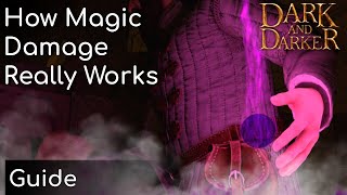 How Magic Damage Really Works  Dark and Darker [upl. by Ahsinot597]