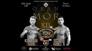 Fight 14  Johannes Bakke Vs Chris Shaw [upl. by Silloh]