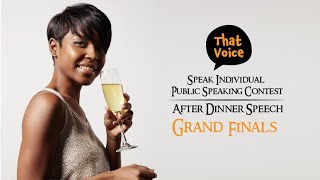 AFTER DINNER SPEECH SIPSC SARAH AKINYI FINALIST [upl. by Way]