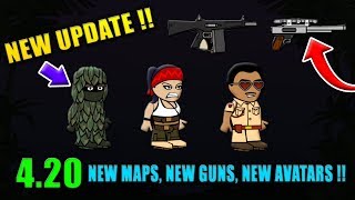 Mini Militia NEW UPDATE 420  NEW GUNS  NEW MAPS  NEW AVATARS  Doodle Army 2 Mini Militia 127 [upl. by Renrag946]