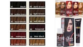 Olivia Hair Colour Shades [upl. by Adnicaj546]