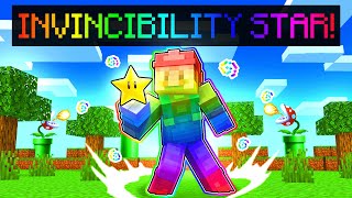 Super Mario INVINCIBILITY STAR  Minecraft Super Mario  190 [upl. by Estey]