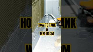 How do they do it creating and tanking a wet room [upl. by Winterbottom]