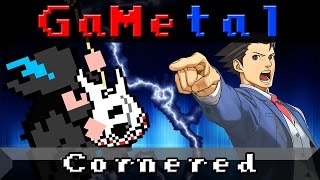 Pursuit  Cornered Phoenix Wright Ace Attorney  GaMetal Remix [upl. by Bolme943]