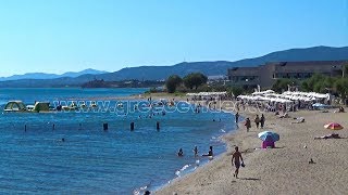 Alexandroupoli Beach  Water park Evros Thrace Greece Παραλία  Θαλάσσιο πάρκο Αλεξανδρούπολη Έβρος [upl. by Solley]