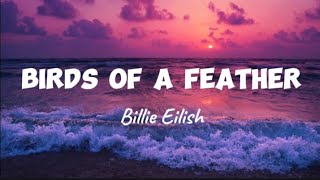 BillieEilish BIRDS OF A FEATHER LYRICS [upl. by Aivin]