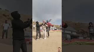 Paragliding video paragliding travel adventure mountains views youtube shots flying comment [upl. by Ahtiekal]