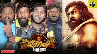 Pogaru Mass Dialogues By Dhruva Sarja Fans  Pogaru Dialogue Trailer Kannada  Pogaru Movie Dialogue [upl. by Guglielmo]