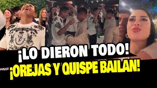 EDISON FLORES Y PIERO QUISPE SORPRENDEN CON PASOS DE BAILE EN FESTEJO DE LA U [upl. by Reema]