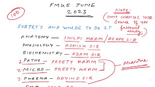 FMGE JUNE 2023 HOW AND WHERE TO PREPARE AND STRATEGY [upl. by Ecargyram]