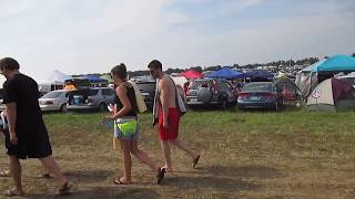 Bonnaroo 2014  Footage Leaving The Farm  Tentcity  Love This Place [upl. by Procter]