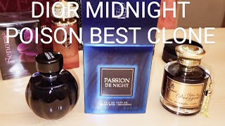 DIOR MIDNIGHT POISON DUPE amp EMIR YOURE DRUGGED EDP DEEPER REVIEW [upl. by Edahsalof174]