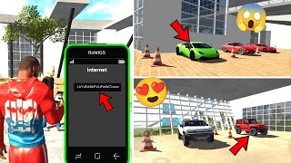 New Modified Car Showroom secret Internet Code😱🔥 Indian Bikes Driving 3D New Update  Harsh in Game [upl. by Mariam]