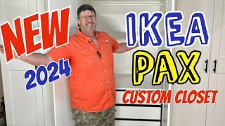 The New 2024 IKEA PAX Wardrobe  Step by Step Assembly [upl. by Christiansen]