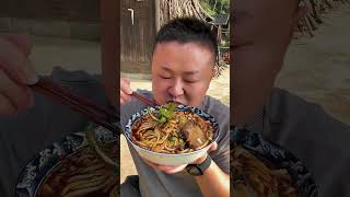 腊肉米粉 米粉 嗦粉 美食 mukbang shorts [upl. by Ahsek]