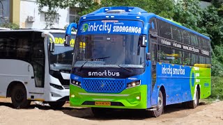 India’s First 🇮🇳  Damodar Built IntrCity SmartBus  AC SeaterSleeper  With OnBoard Washroom [upl. by Nidraj]