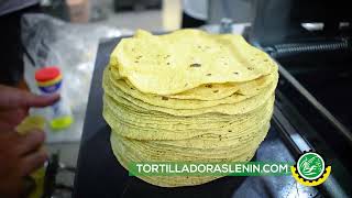 Tortilladora MLR30│Manufacturas Lenin [upl. by Aleydis]