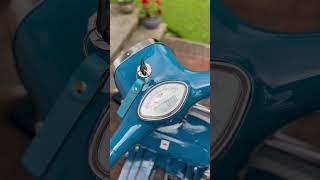 Vespa SS180 SIP Speedo fitted 2stroke bikeaccessories vespa vintage classic [upl. by Mccarty]