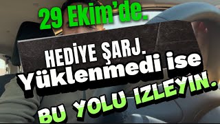 Hediye şarj Hesabınıza yüklenmedi mi [upl. by Fraase]