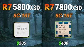 Ryzen 7 5800X3D vs Ryzen 7 7800X3D Worth Upgrading 1080p 1440p amp 2160p test [upl. by Feil447]