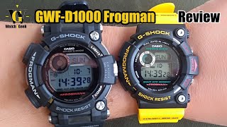 GWFD1000 GShock Frogman review [upl. by Roydd]